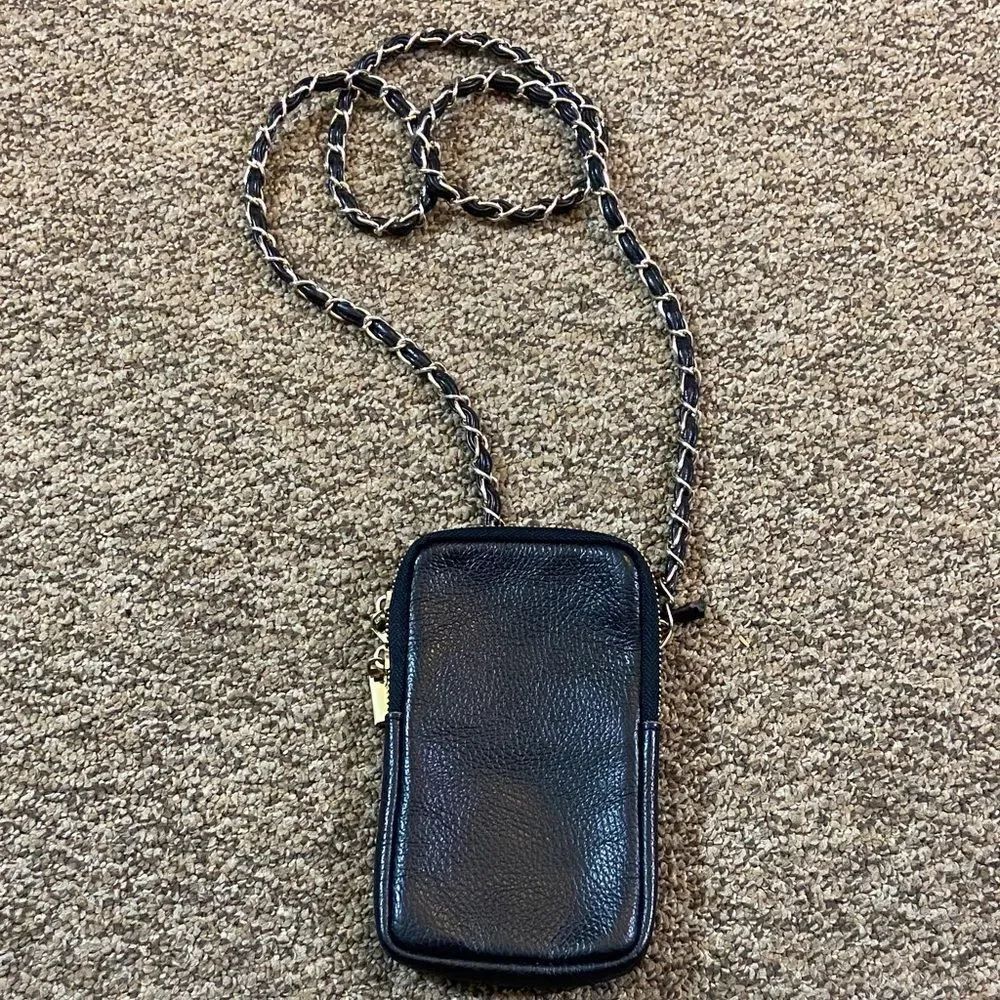 Elegant Black Crossbody Mini Bag Case